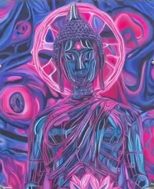 Neon Buddha